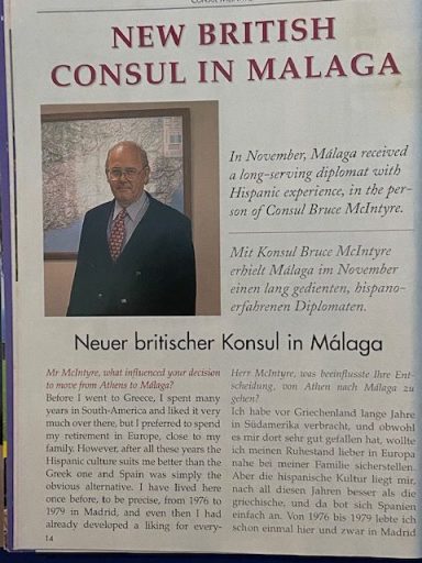 BRITISH CONSUL IN MALAGA (2001)